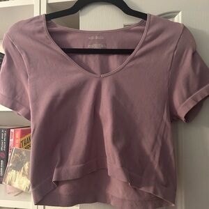 Purple Crop Top